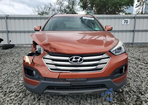 2014 Hyundai Santa Fe Sport from USA, damaged, VIN 5XYZUDLA7EG218591